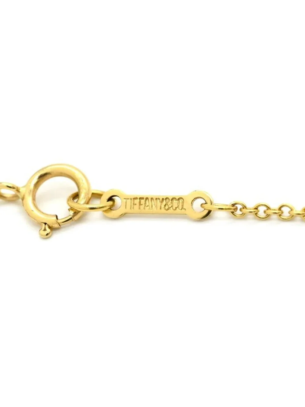 Tiffany & Co Necklace Loving Heart Yellow Gold YG T& Paloma Picasso